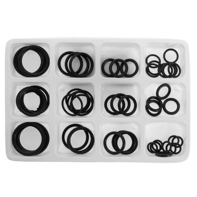50 st gummi o-ring packningar olika storlekar set kit för vvs kran tätning diskbänk gänga: Default Title