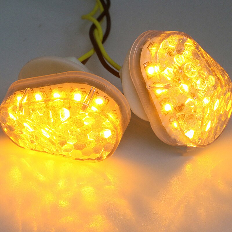Pour Kawasaki ZX6R ZX7R ZX9R ZX10R ZX636 ZX12R ZX 6R 7R 9R 10R LED clignotants à montage encastré clignotants clignotants