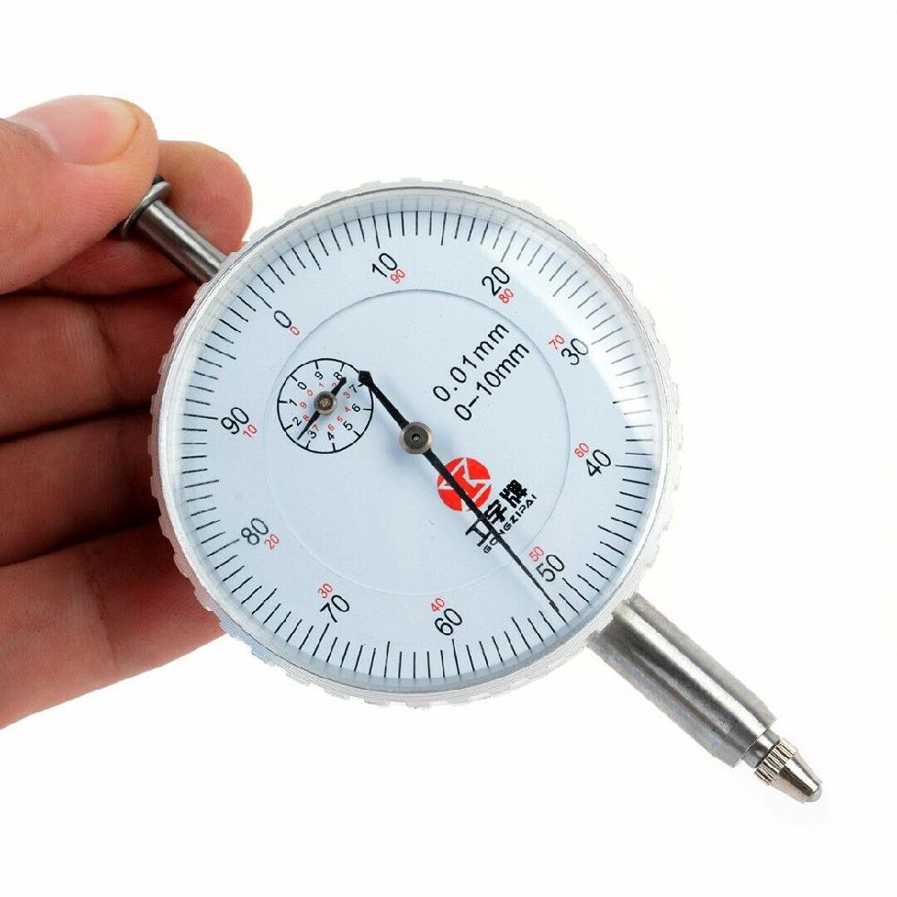 Precision Test 0.01mm Accuracy Metric Instrument 0-10mm Dial Indicator Gauge