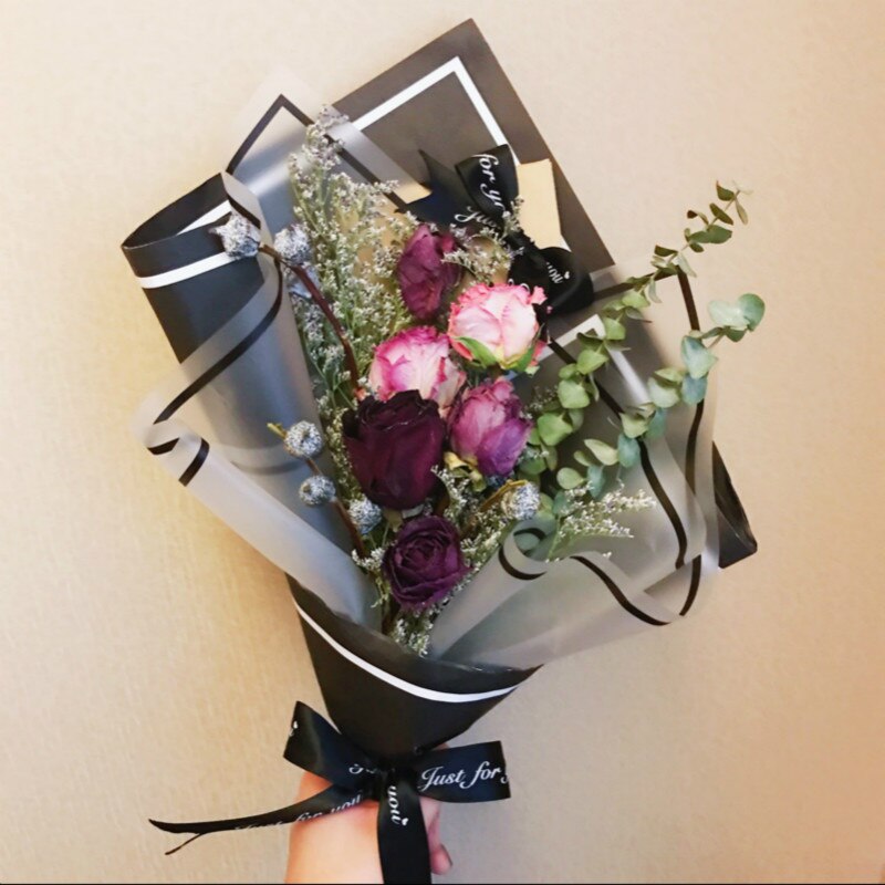 Mat papir 60*60cm håndværk papir blomster indpakningspapir papir håndlavet dekoration blomster festlige festartikler