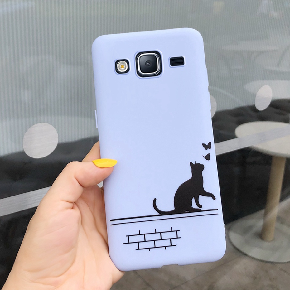 Soft Candy Cover Silicone Phone Case For Fundas Samsung Galaxy J3 GalaxyJ3 J 3 6 J320 J320F J320H J320FN SM-J320F Case