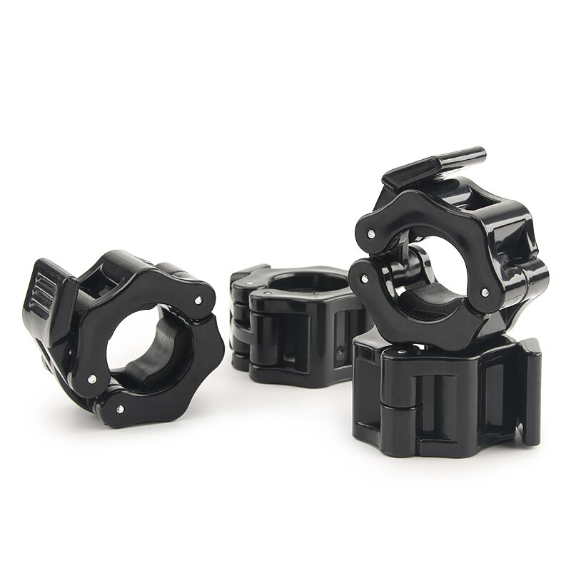 1 par pequeno barbell bloqueio 25mm haltere colarinho clipe haltere fivela braçadeira barra de levantamento de peso ginásio haltere fitness corpo edifício