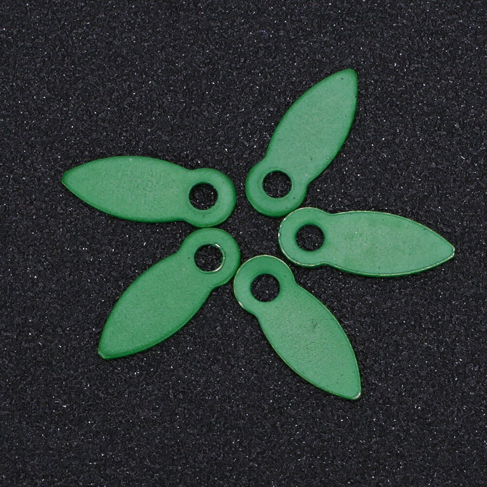 DIY 100 piezas giratoria Brads Scrapbook adornos Decoración Accesorios: Green