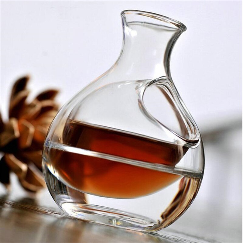 Bouteille de glace japonaise, carafe à vin, nid de refroidissement Hamster, verre de cristal, trou de pouce, bouteille de saké, pichet à vin, Pot de Cuisine 250ML Igloo