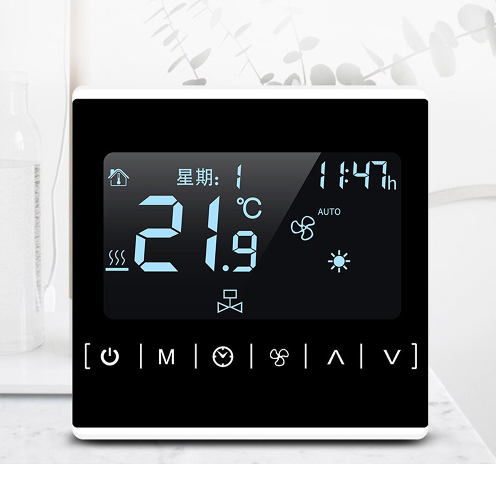 Temperature Controller Smart Thermostat AC Fan Coil Thermostat heating air conditioning thermostat Water Heating Thermostat
