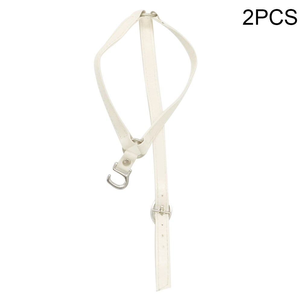 1 par de correas para zapatos para mujer tacones cordones altos accesorios desmontable Anti Suelto: Beige