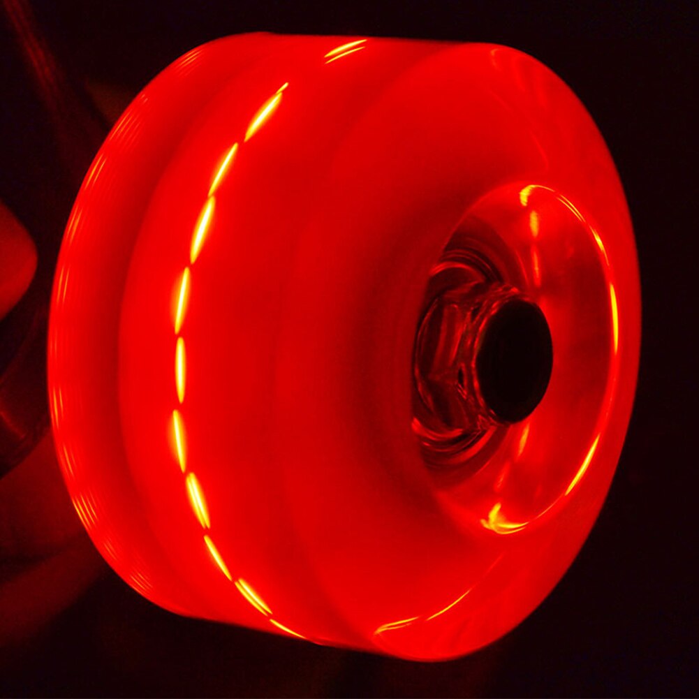 4 Stks/set Lichtgevende Skateboard Wielen Rollerskate Schoenen 82A Hardheid Park Multifunctionele Skateboarden Praktische Met Lagers