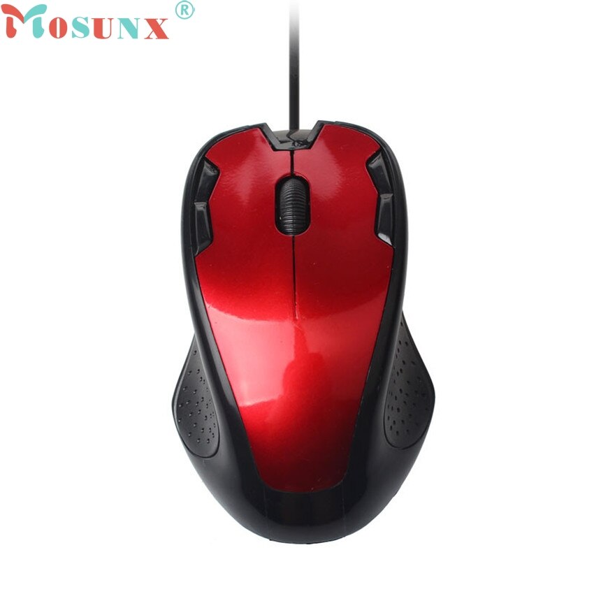 Mosunx E5 Gaming Mouse Gamer Luxury 1800 DPI USB Wired Optical Gaming Mice Mouse For PC Laptop