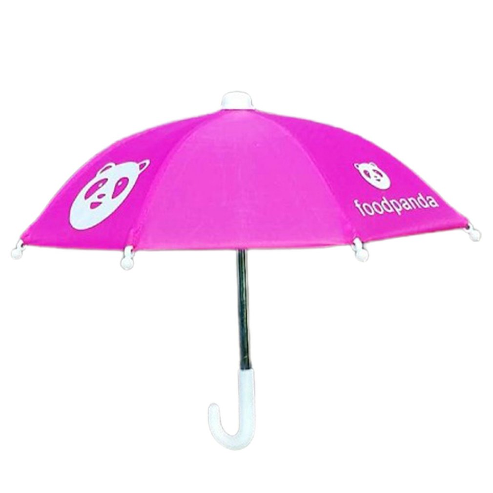 Sombrilla Flexible para teléfono móvil, sombrilla impermeable a prueba de polvo para vehículo eléctrico, silla de ruedas, bicicleta: red