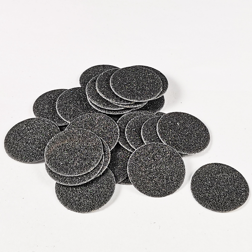Austauschbares Schleifpapier mit Metallscheibe, Schaft, Pediküre-Werkzeug, Fußentferner für abgestorbene Haut, Fußpflege, Salon-Maniküre-Werkzeuge
