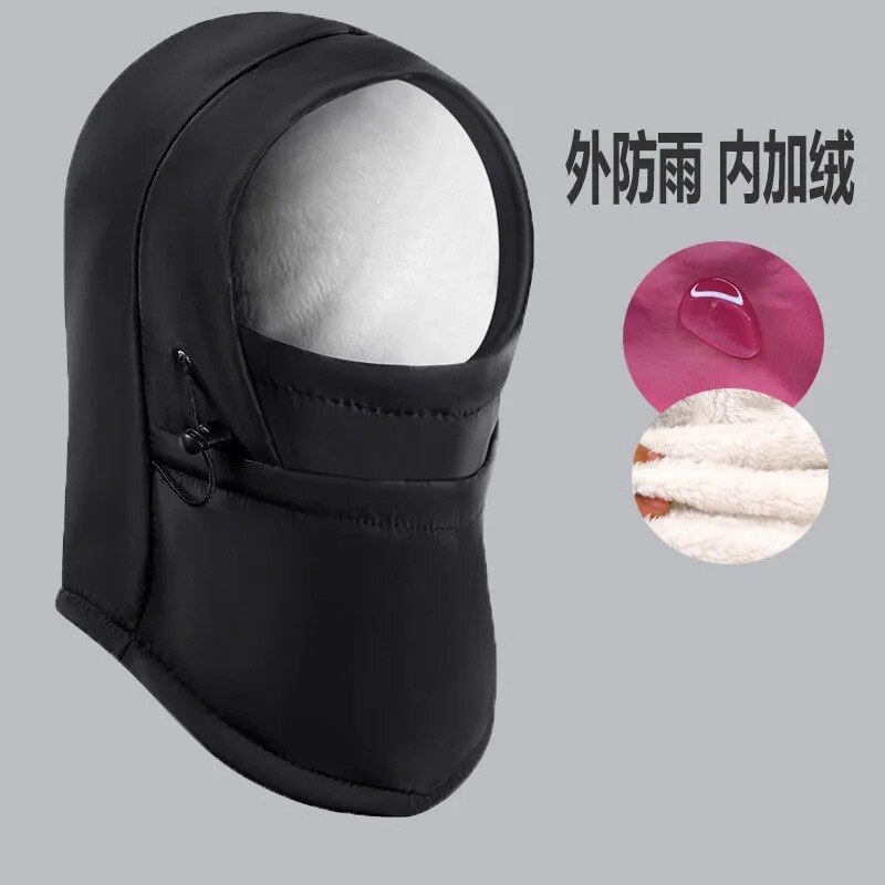Masque facial complet pour moto, imperméable, pour Motocross, cyclisme, casquette de motard, casque pour hommes, hiver
