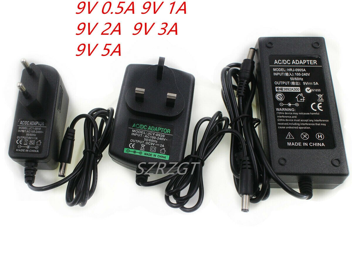 Voeding Lader Adapter DC9V 1A 2A 3A 5A Adapter 220V Naar 12V Led Strip Lamp