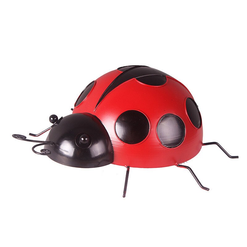 Garden Home Decor Water Rust Resistant Backyard Beetle Decoration Crafts 1pcs Metal Beetle Animal For Garden Art Outdoor