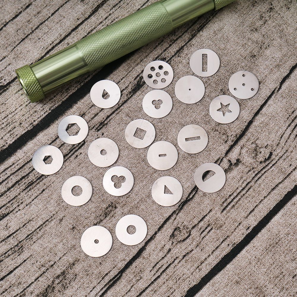 Limitools Green Clay Extruders Sculpture Gun Clay Sugar Paste Extruder Fondant Cake Sculpture Polymer Gun Tool