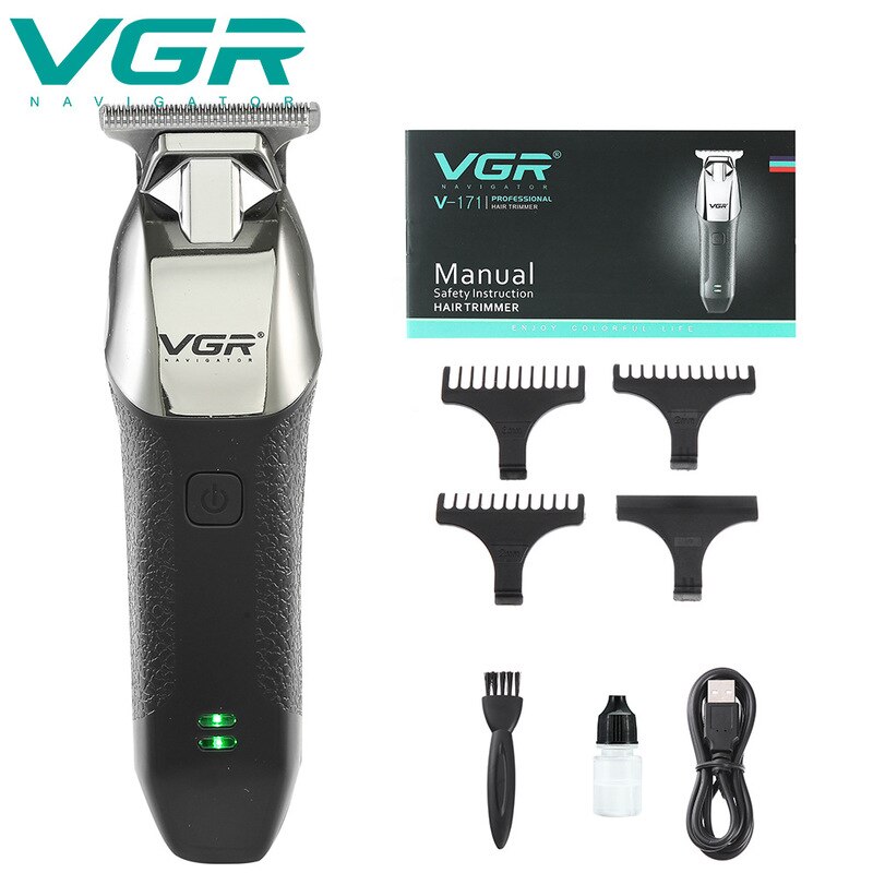 Vgr V171 Tondeuse Professioneel Voor Haar Persoonlijke Verzorging Tondeuse Voor Mannen Kapper Tondeuse Vgr 171