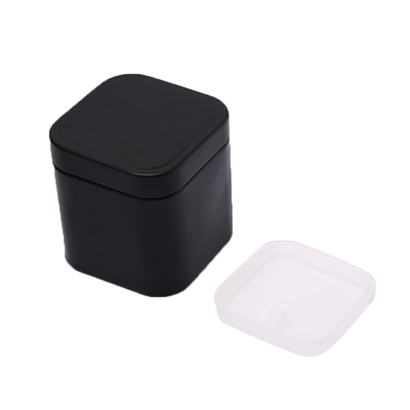 1pc Mini Tea Can Travel Portable Flower Tea Packaging Sealed Cans Metal Trumpet Small Tea Cans Tin Box: 2