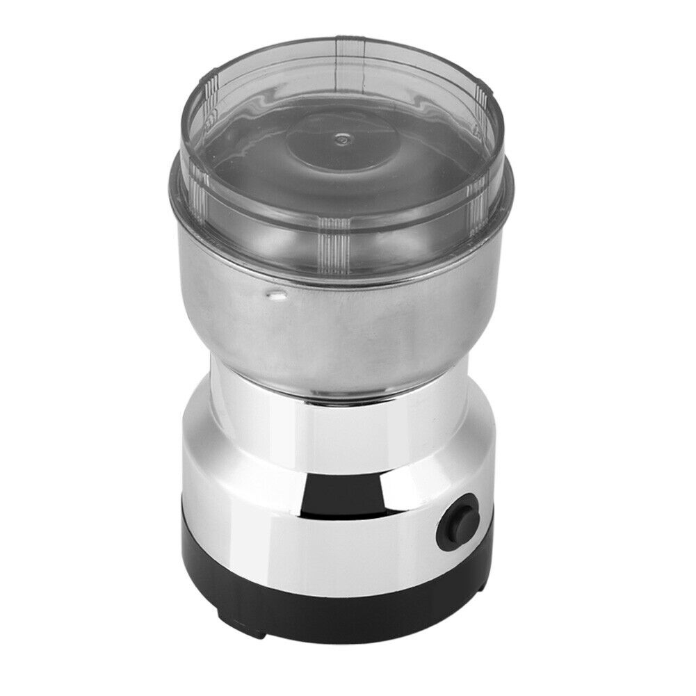 Electric Coffee Grinder 220V Electric Stainless Steel Grinding Coffee Bean Milling Machine Home Office Coffee Machine Multi-Use