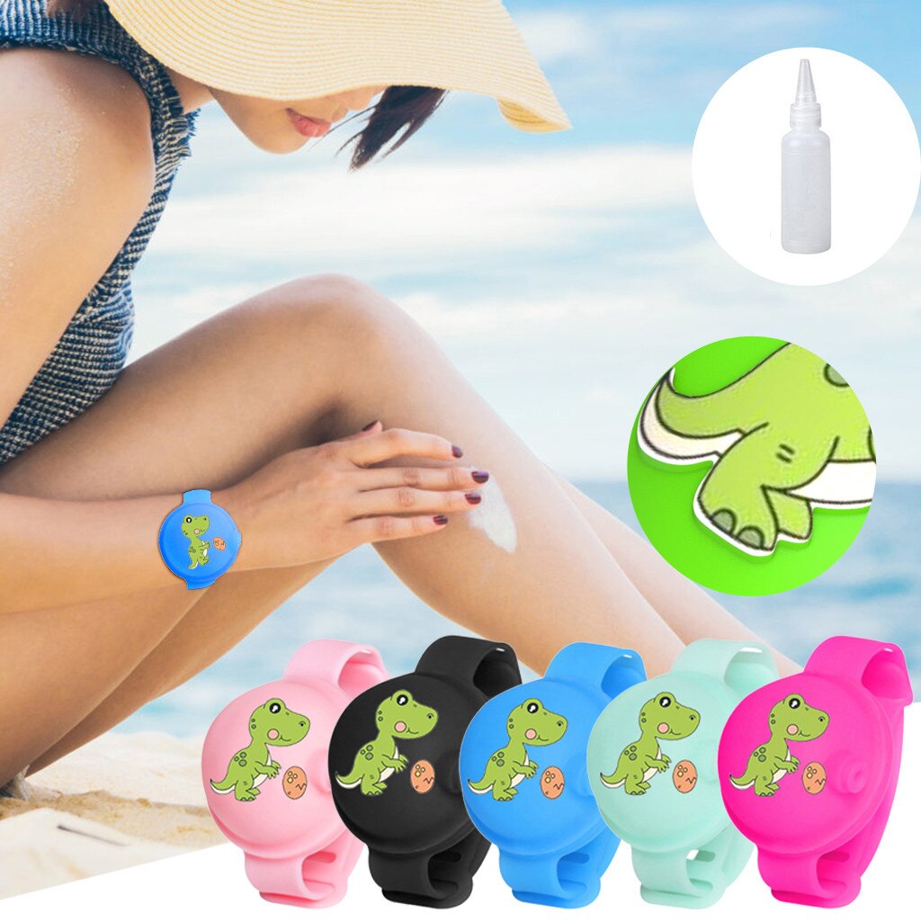 Håndrensemiddel dispensering bærbart armbånd armbånd hånddispenser 10ml 3 stk håndsåpedispenser sanitizer dispensingp 817