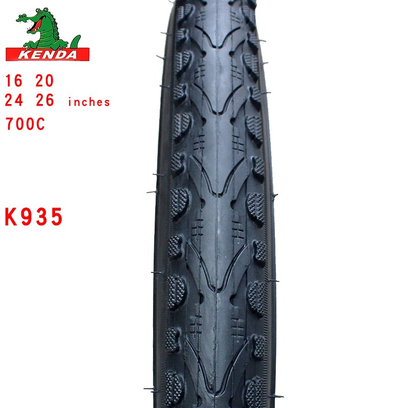 Kenda de neumáticos de bicicleta de K935 de alambre de acero de 26 pulgadas 1,5 de 1,75 de la carretera 1,95 bicicleta MTB 700*35 38 40 piezas de neumáticos urbanos para bicicleta de montaña 45C