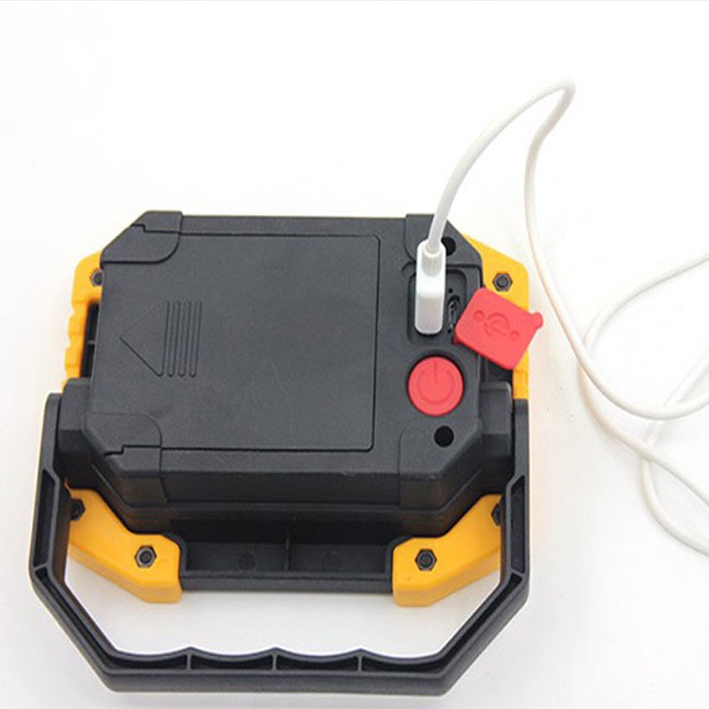 Linterna de acampada, luz LED recargable, Faro, luces para exteriores, equipo de foco para turismo, portátil, resistente al agua