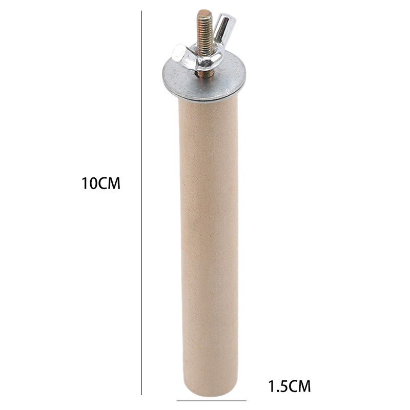 Creatieve Huisdier Papegaai Stok Speelgoed Vogelkooi Zitstokken Stand Platform Poot Slijpen Speelgoed Voor Parrot Parkiet Huisdier Vogels Accessoires: Default Title