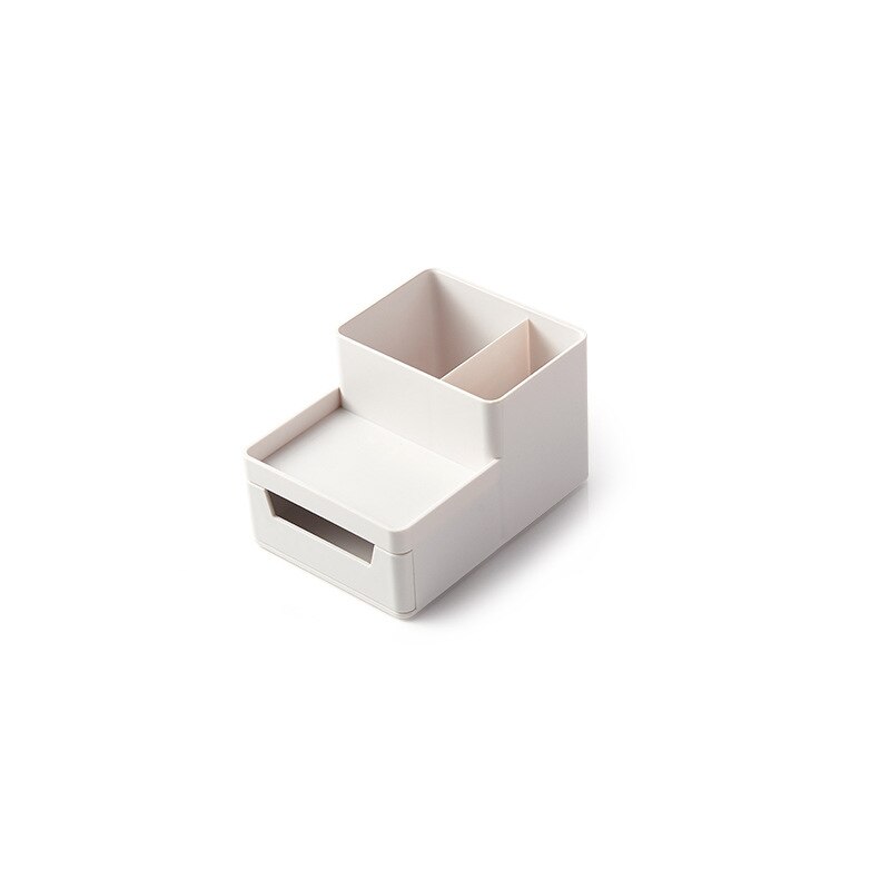 Skuffe type  a4 filopbevaring box office organizer brevpapir bogmappe diverse makeup opbevaring kontor hjem organisation opbevaring: Beige-s