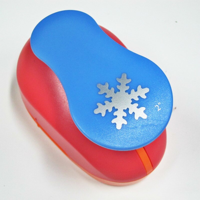 Snow Cutter Craft Punch Snowflake 2" Hole Puncher Scrapbook Scrapbooking Punched Paper Flowers Punches Children's Diy Embossers