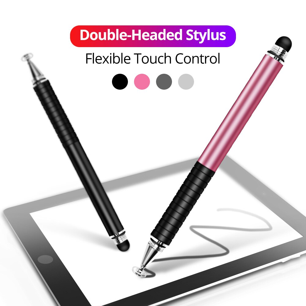 Universele 2 In 1 Stylus Pen Voor Telefoon Tablet Touch Pen Tekening Capacitieve Screen Touch Potlood Voor Smartphone Android Stylus pennen