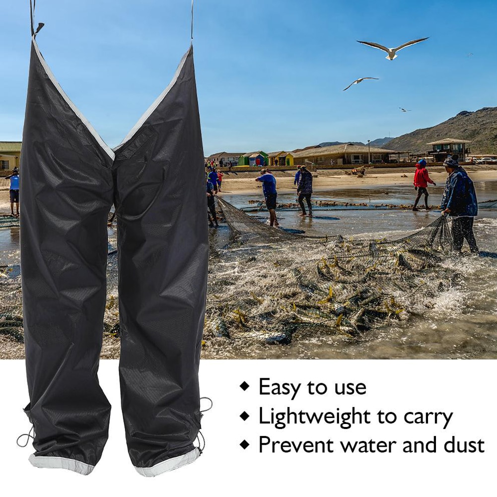 Wild fishing rain pants anti-dirty waterproof pants legs mountaineering hiking walking splash-proof simple portable rain pants