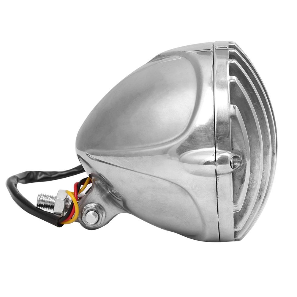Phare Antibrouillard Moto Universel DC 12V - Lampe Rétro Projecteur Auxiliaire Étanché