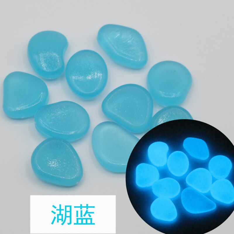 20 Pcs Gesimuleerde Kasseien Game Stukken Fluorescentie Acryl Onregelmatige Steen Voor Glow In The Dark Speelgoed: 2