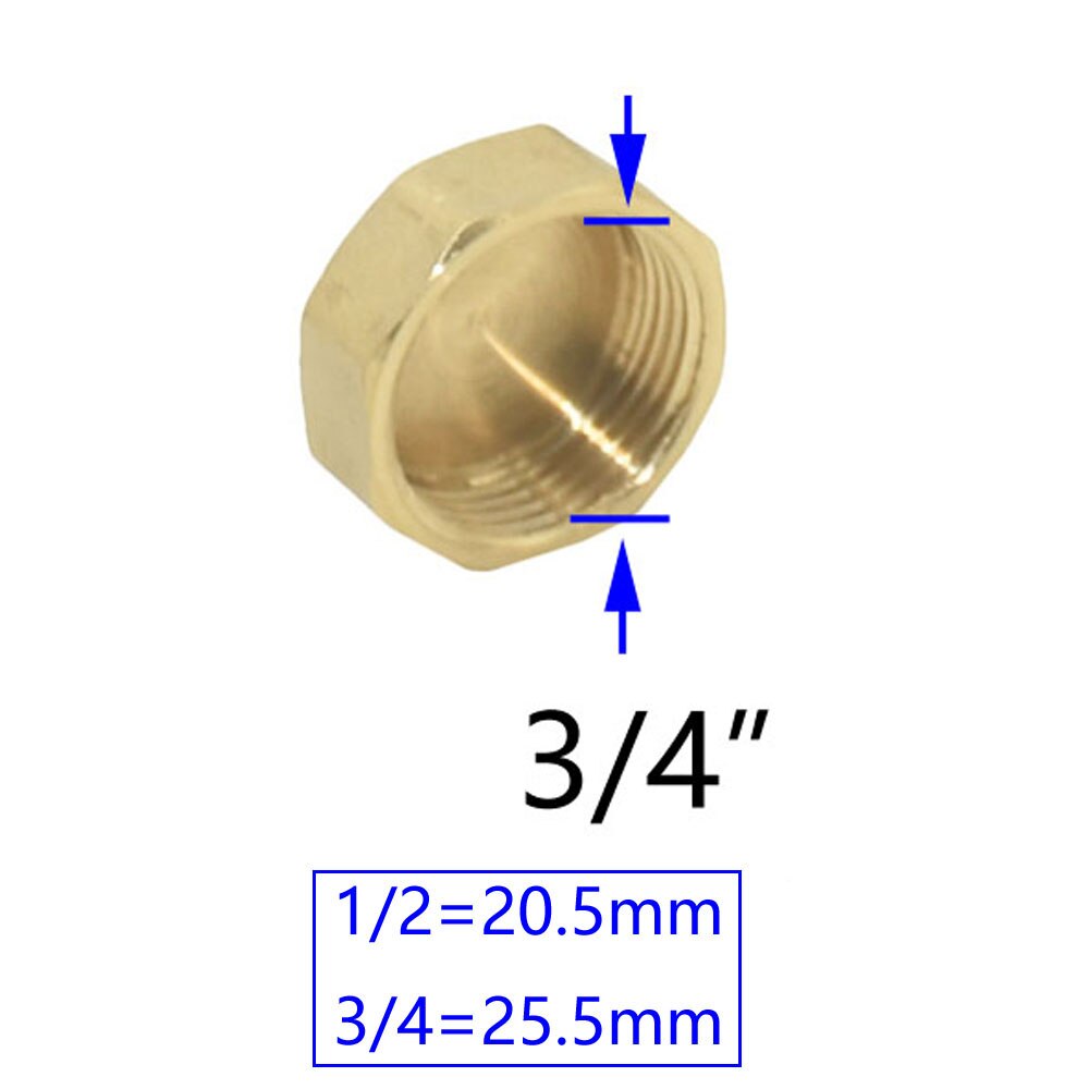 Messing Mannelijke 1/2 3/4 Inch Vrouwelijke Water ... – Grandado