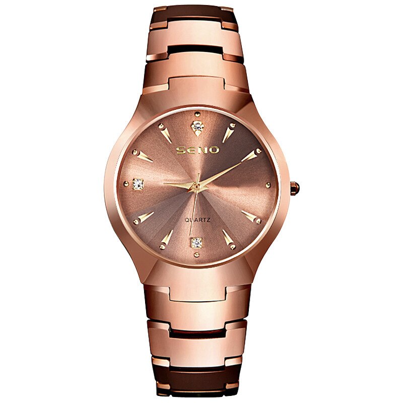 Kalender par ure guld armbåndsur til damer personlighed populær trend kvindelige armbåndsur diamant quartz: Msj