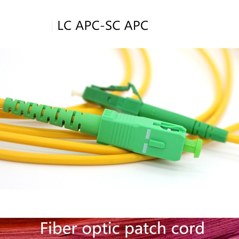 5 Stks/partij Lc/Apc Naar Sc/Apc Glasvezel Patchkabel Kabel LC-SC 5M Jumper Single Mode simplex 2.0Mm 3.0Mm Optische Fibra Optica