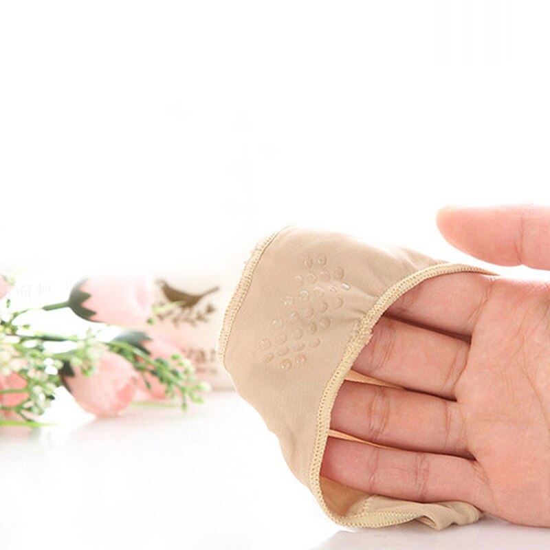 Fem tær sokker usynlig fot pustende massasje svart khaki kvinner fingerpleie sklisikre usynlige sokker