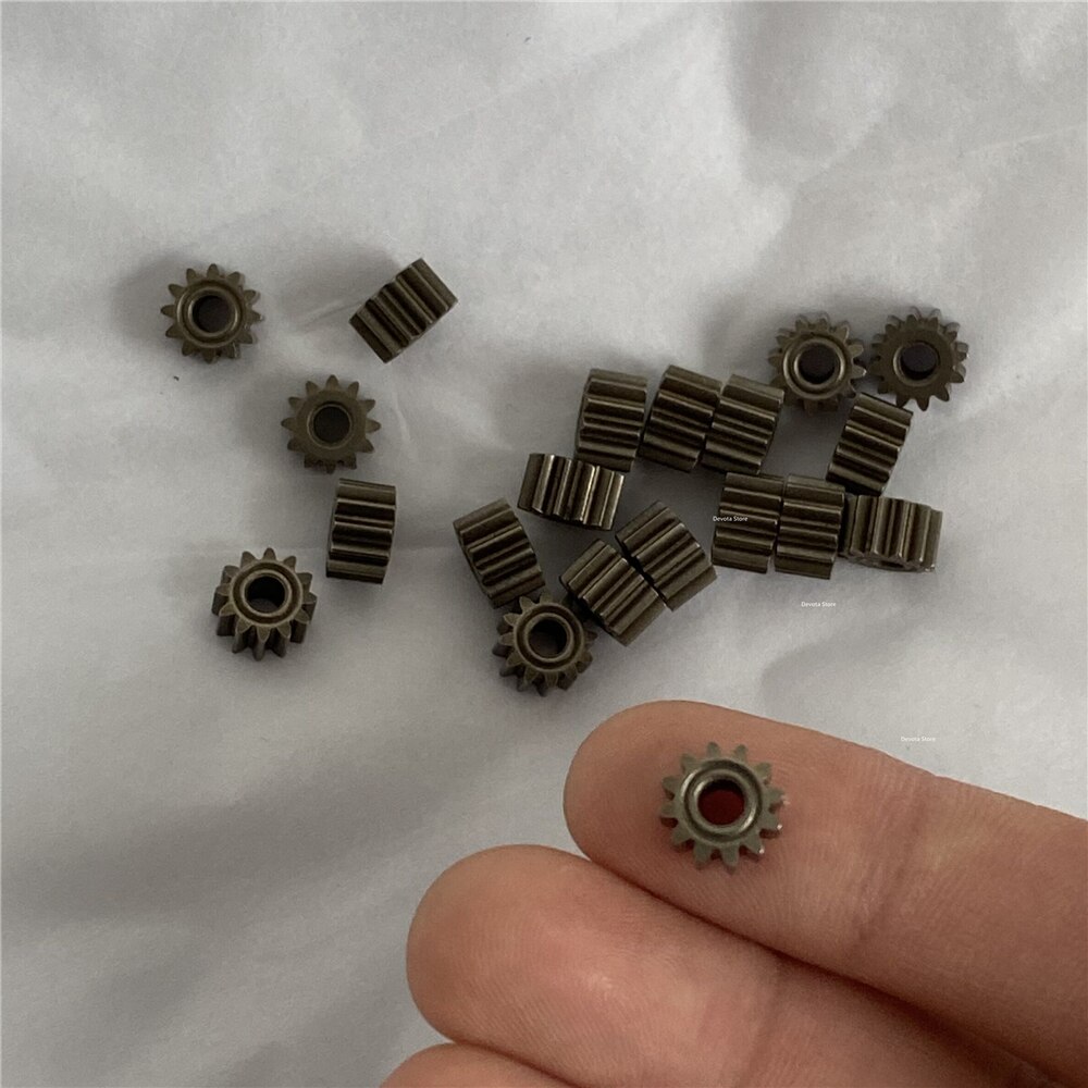 9T 12T 3.17mm biegów robić ładowania wiertarka ręczna 550 DC przekładnia silnika bateria litowa silnik robić wiertarki DIY część