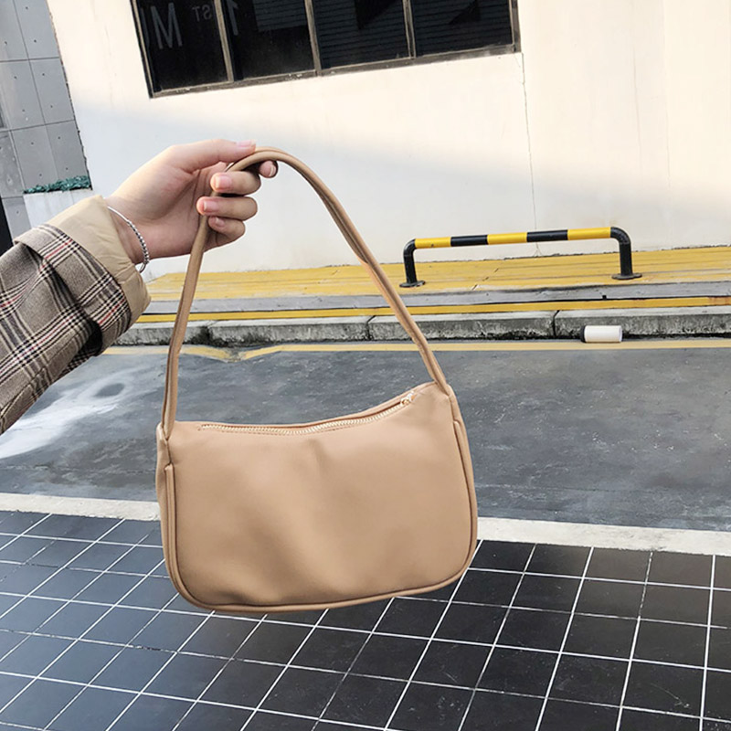 Retro totes tasker til kvinder trendy vintage håndtaske kvindelige små subaxillary tasker afslappet retro mini skuldertaske