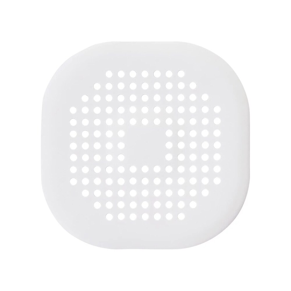 Bad Afvoer Haar Catcher Douche Putdeksel Haar Stopper Met Sucker Siliconen Gootsteen Zeef Badkamer Haar Filter: 01