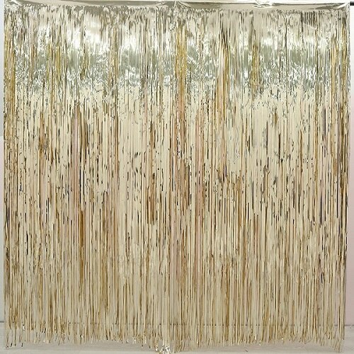 Rideau de décoration murale bleu clair et or Rose, 1x2M, arrière-plan de Photo d'halloween, mariage, fête d'anniversaire, fournitures de fête: Champagne