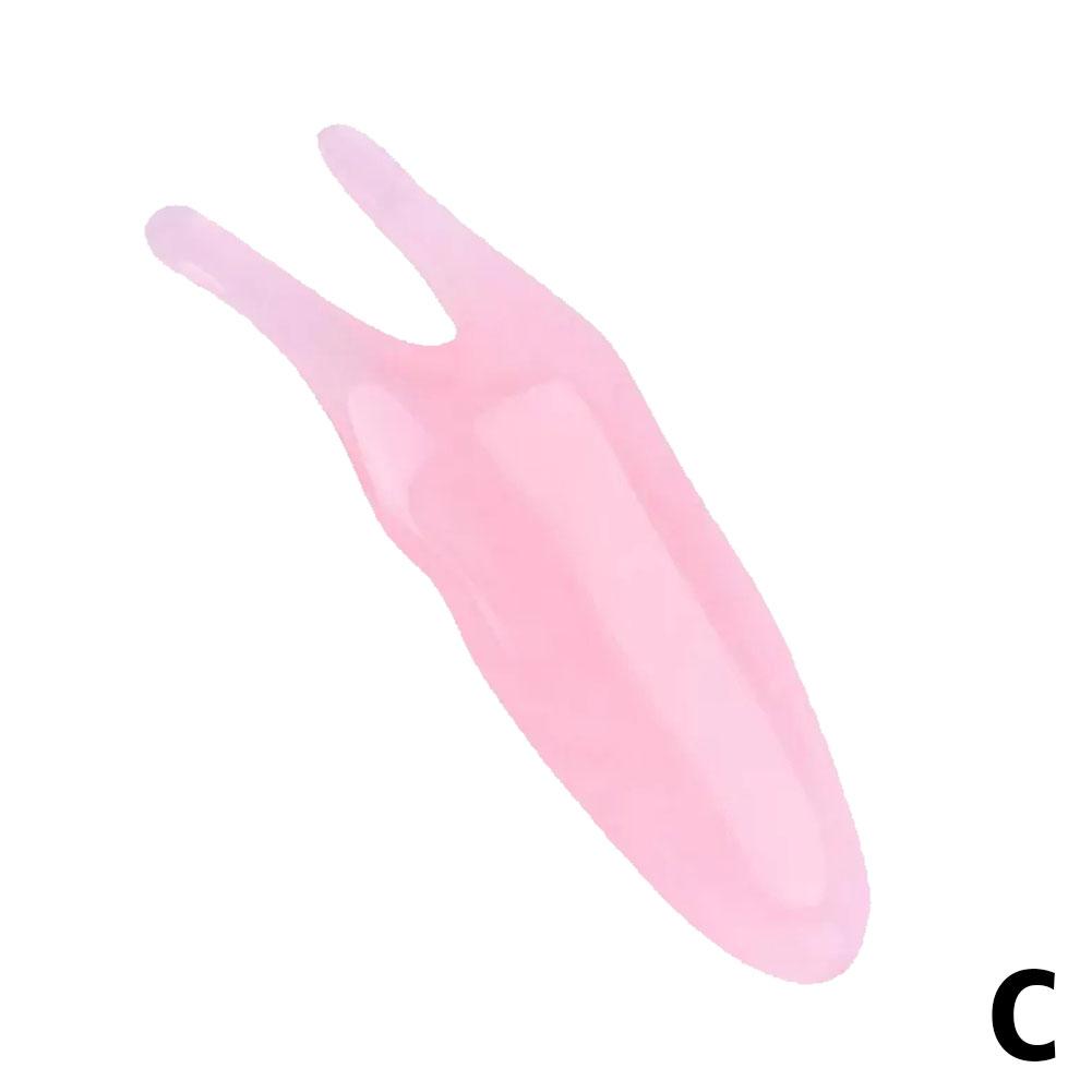 Masaje facial de nariz, masajeador multifuncional, dispositivo moldeador de nariz, masaje de dos ángulos, caracol Nasal, rascador de nariz, herramienta de tablero J4Q2: Rojo