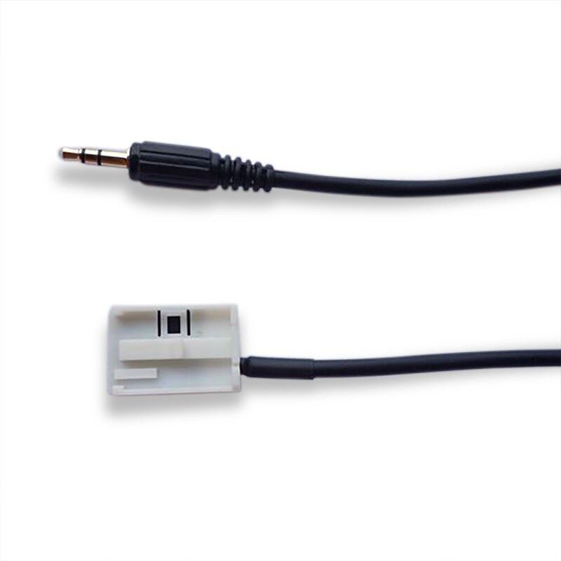 Cable auxiliar para coche, Conector de interfaz de 3,5 MM, adaptador de Audio compatible con BMW E60, E63, E64, E66, E81, E82, E70, E90