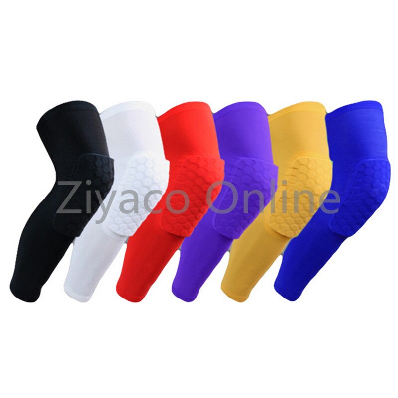 Rodillera deportiva para baloncesto, rodillera de soporte para piernas, con cinta protectora,