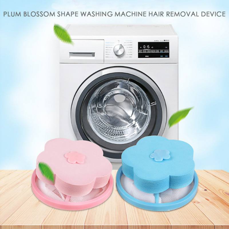 Reusable Washing Machine Floating Lint Grid Trap Bag Hair Catcher Filter Bags Household Tools Laundry Bag Droppingship