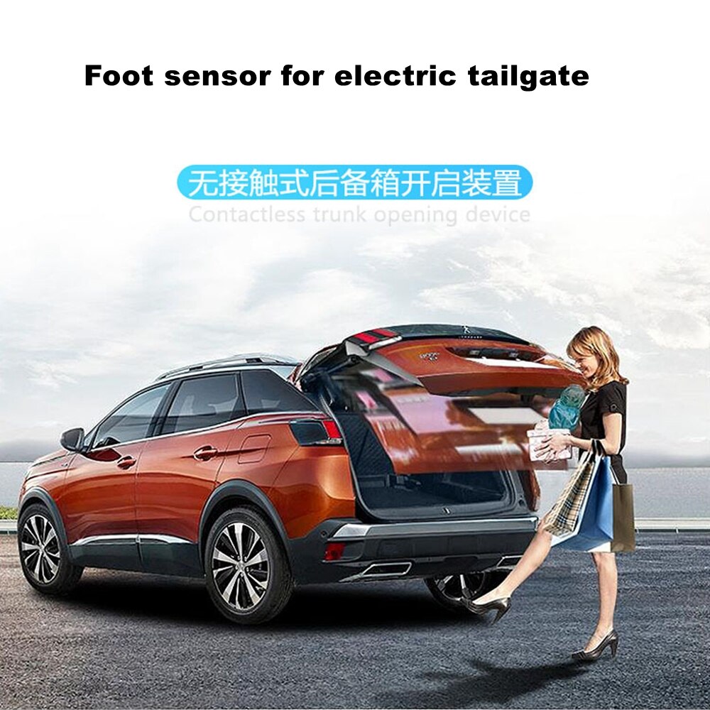 Kick sensor Automatic power trunk release opener Foot sensor activated for Electric tailgate Intelligent tail door open