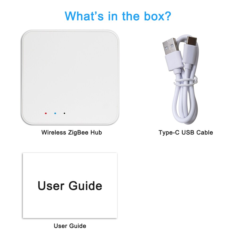 LoraTap Tuya ZigBee 3.0 Smart Hub Wireless Gateway Bridg Smart Life App Remote Control Tuya Devices Mesh Home Automation DIY