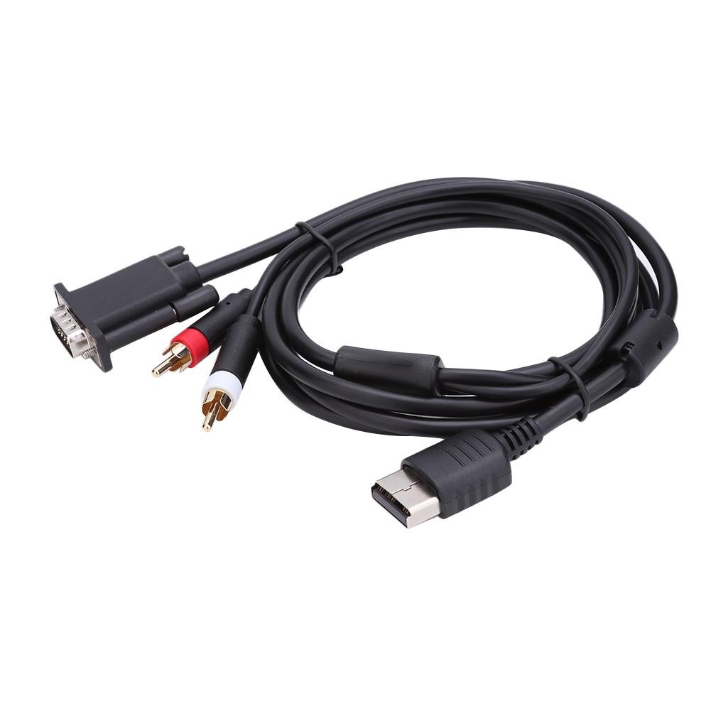 Alloyseed High Definition Vga Kabel Rca Sound Adapter Hd Box Kabel Voor Sega Dreamcast Video Games Console Pal Ntsc