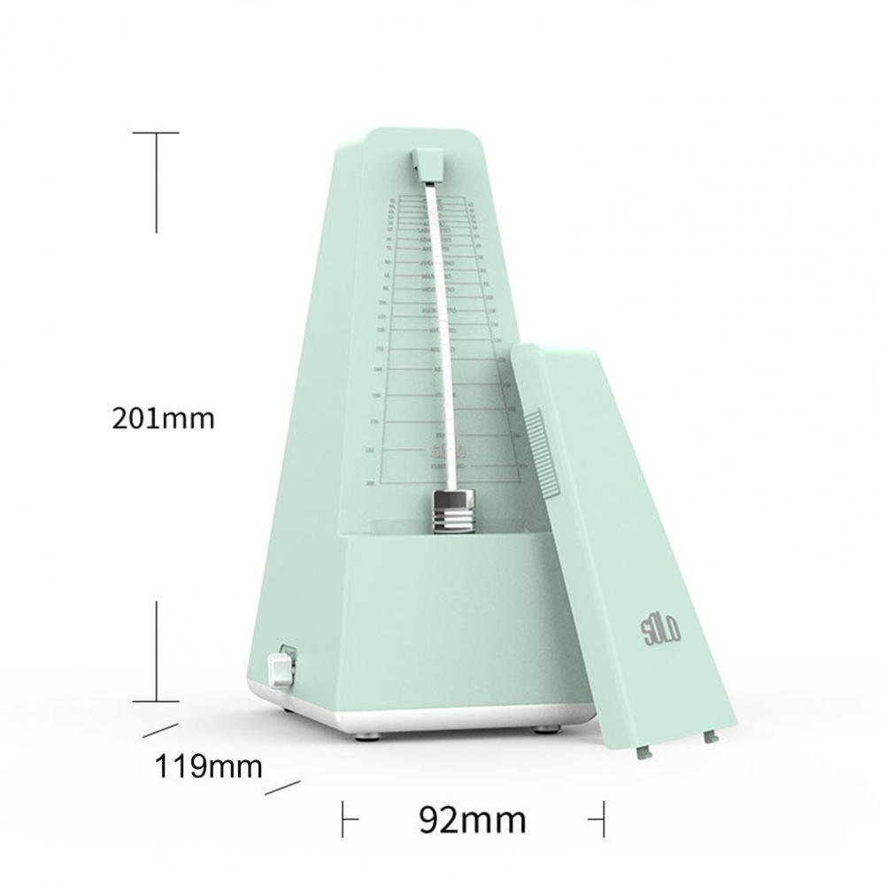 Metronome Strong Toughness Clear Scale Mark ABS Musical Instruments Metronome for Guitar