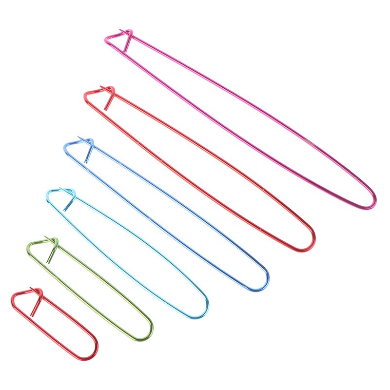 Marqueur point porte-aiguille pince artisanat épingles de sûreté tricot Crochet tissage outils de couture 6 pièces