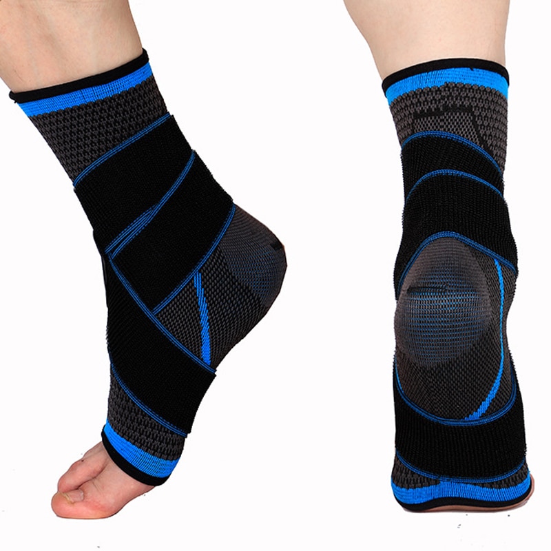 Ankle Support Volleyball Basketball Ankle Brace Stick On Pad Feet Achilles Tendon Support Taekwondo Foot Bandage Protective Gear