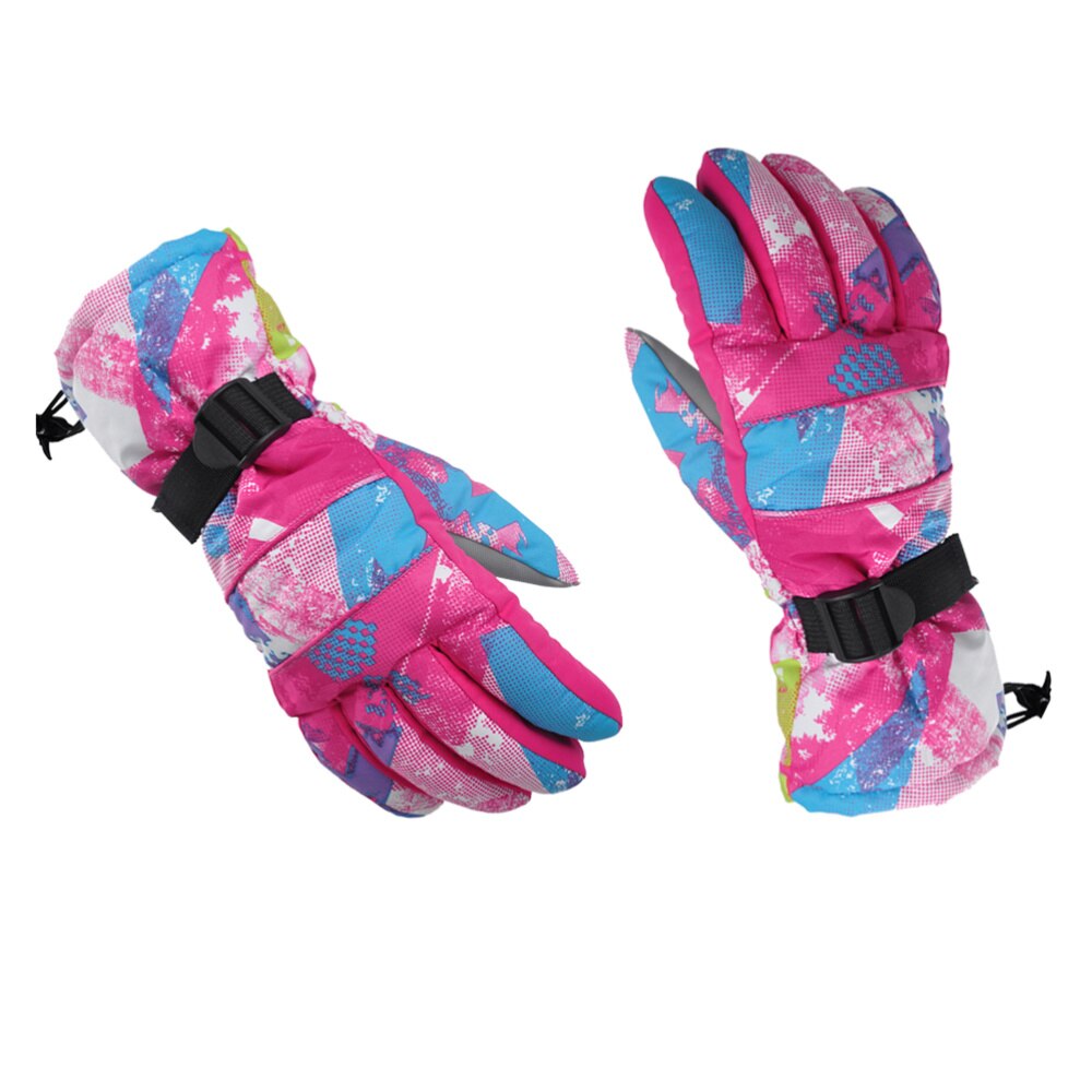 1 Pair of Outdoor Winter Cold Protection Sport Windproof Waterproof for Skiing Cycling (Size,